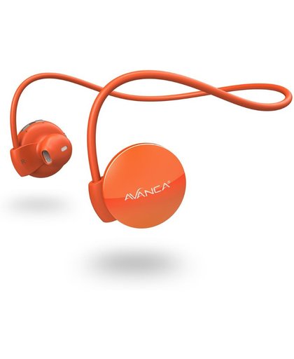 Avanca S1 sport headset oranje