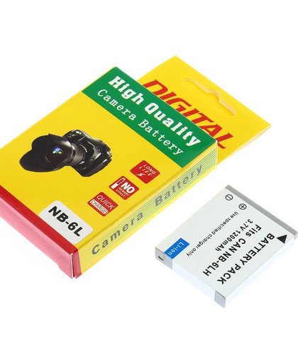 Camera Batterij Accu NB-6L NB-6LH 1200mAh Canon PowerShot