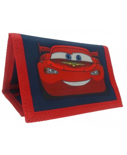 Disney Cars portemonnee rood/blauw 13 x 9 cm