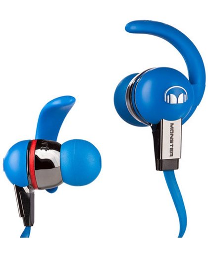 Monster iSport - In-ear oordopjes - Blauw
