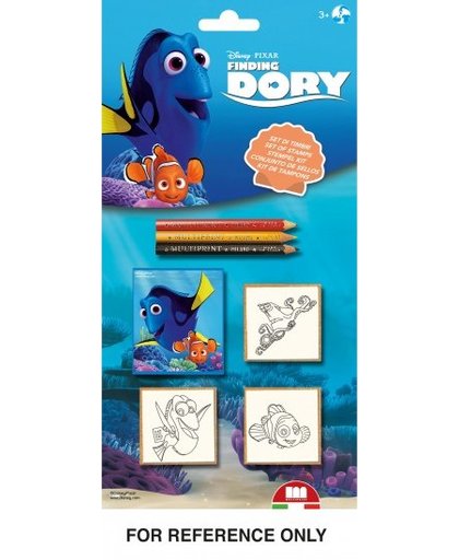 Disney Stempelset Finding Dory 3 delig