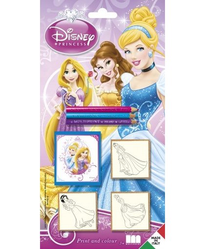 Disney Stempelset Princess: 3 delig