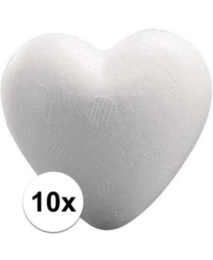 10x Piepschuim harten 12 cm - Styropor vormen