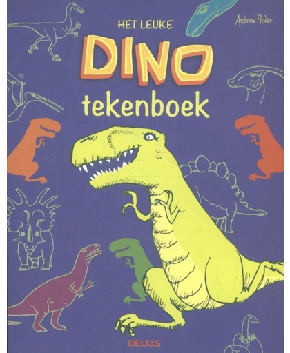Tekenboek Deltas Het Leuke Dino Tekenboek
