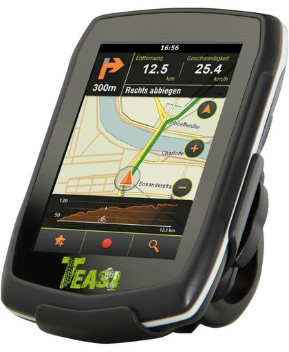 A-Rival Teasi One - GPS Fietsnavigatie - Zwart