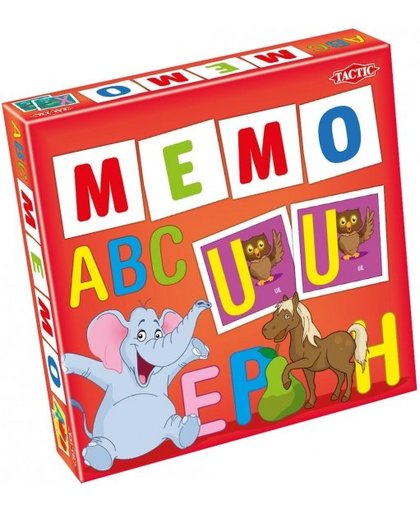 Tactic memory spel ABC Memo