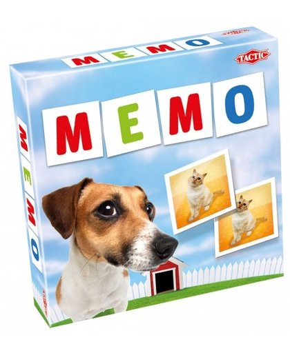 Tactic memory spel Pets Memo