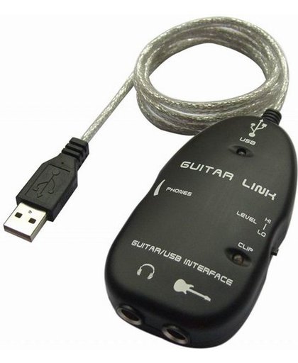Gitaar naar USB Interface Link Cable Kabel PC en MAC Recording