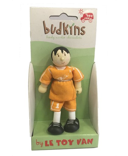 Le Toy Van Poppenhuispop Budkins Voetballer nummer 1