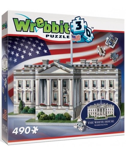 Wrebbit 3D puzzel White House 490 stukjes
