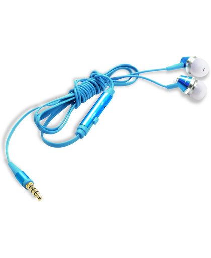 iDance EB-X102 In-ear Stereofonisch Bedraad Blauw mobiele hoofdtelefoon