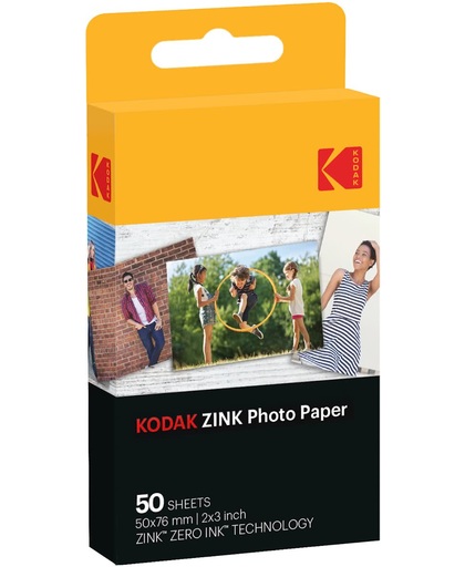Kodak ZINK Photo Paper 50stuk(s) 50 x 76mm instant picture film