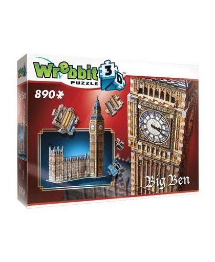 Wrebbit 3D puzzel Big Ben 890 stukjes