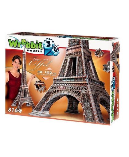 Wrebbit 3D puzzel Eiffel Tower 816 stukjes