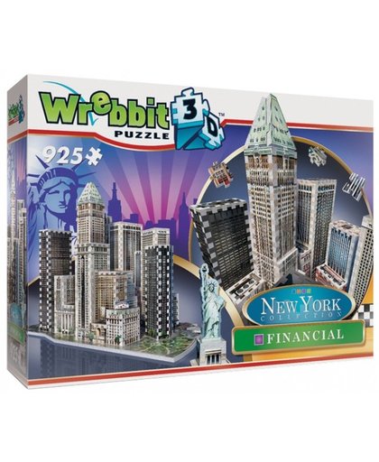 Wrebbit 3D New York, downtown Financial 925 stukjes