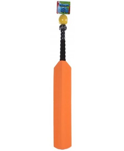 Toyrific cricket set 65 cm oranje