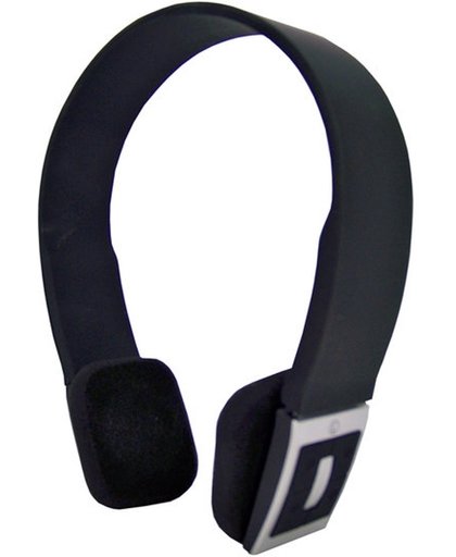Koptelefoon Bluetooth met microfoon (zwart)
