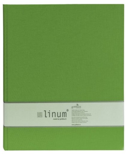 GOLDBUCH GOL-32921 Linum Fotoboek licht groen - 100 pagina's - groot