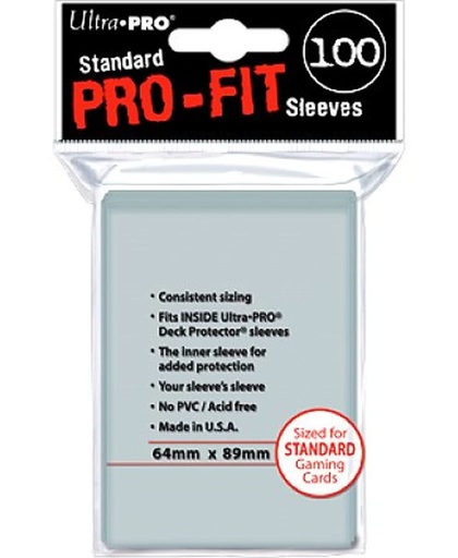 SLEEVES Pro-Fit Clear Standard C100