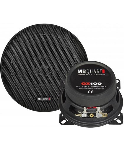 MB Quart QX-100 10cm 60 Watt RMS 3 ohm 2-weg speakerset
