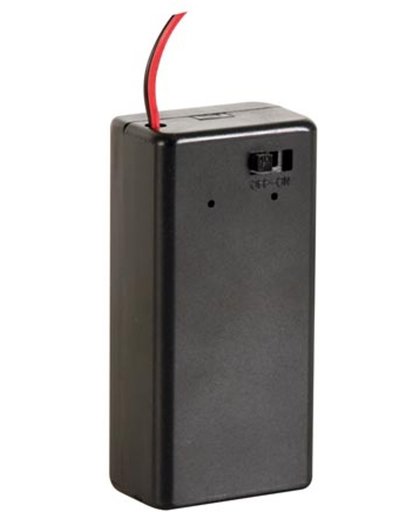 Batterijhouder Voor 9V-Cel