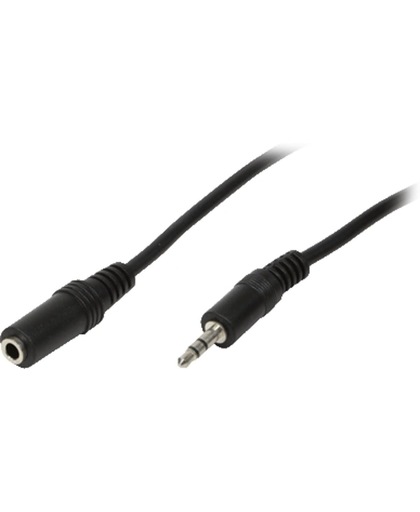 LogiLink 3.5mm - 3.5mm, 3m 3m 3.5mm 3.5mm Zwart audio kabel