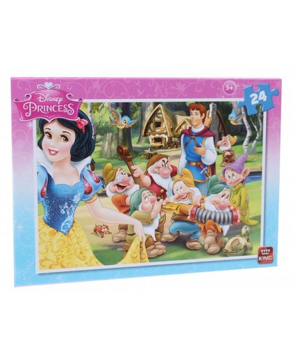 King legpuzzel Disney Princess Sneeuwwitje 24 stukjes