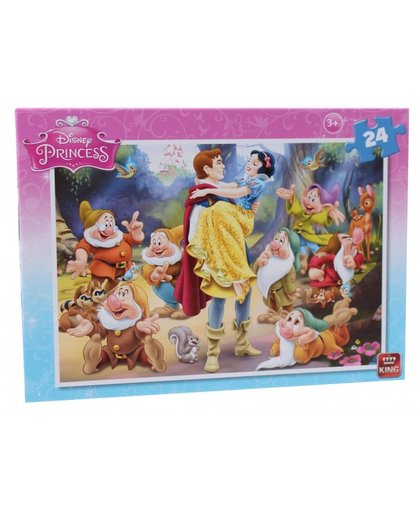 King legpuzzel Disney Princess Sneeuwwitje 24 puzzelstukjes
