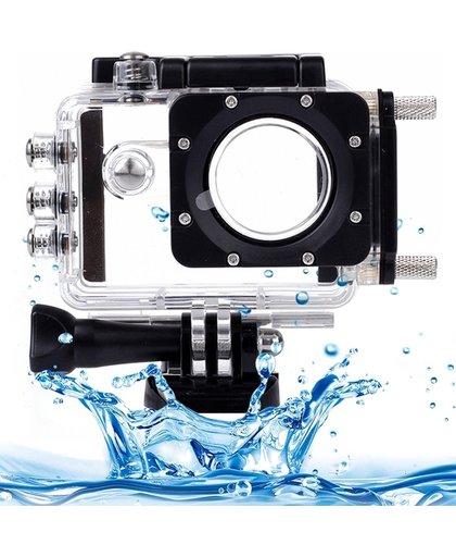 Underwater Waterdicht Housing beschermings hoesje Kits met Car Charger voor SJCAM SJ5000 / SJ5000 Plus / SJ5000 WiFi Sport Camera