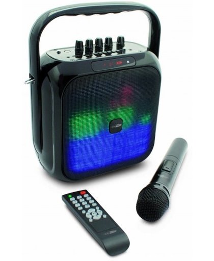 Caliber HPG516BTL Bluetooth speaker met LED verlichting en Karaoke mogelijkheid