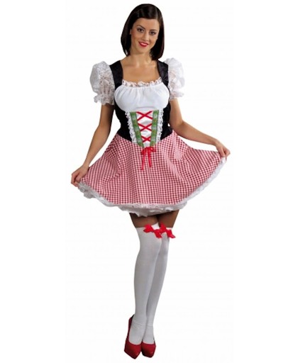 Oktoberfest Luxe Tiroler jurkje Heidi 40 (l)