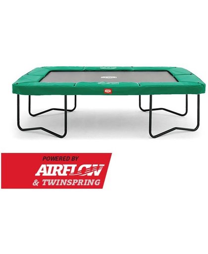 BERG trampoline EazyFit Regular - 330 x 220 cm Groen
