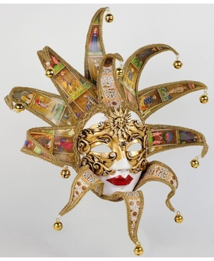 Venetiaans masker Reale Tarot dame - gezichtsmasker