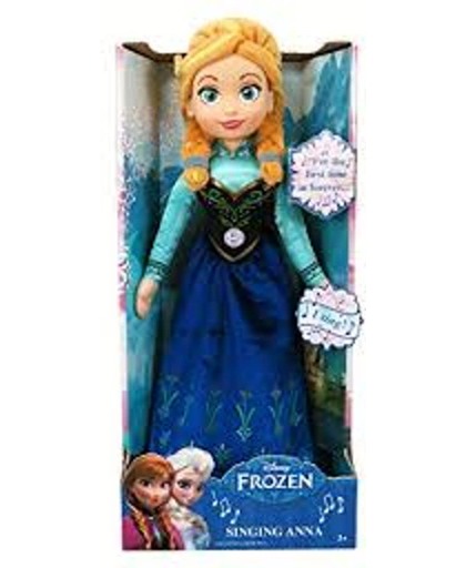 Disney Frozen zingende Anna pop van stof