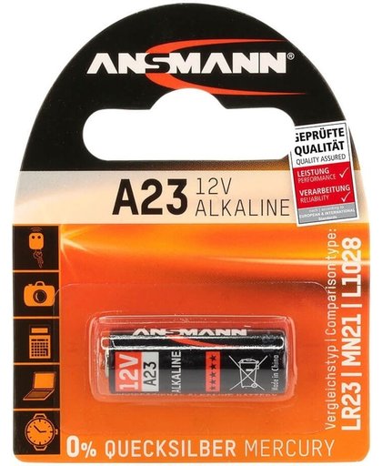Ansmann A23 Alkaline 12V niet-oplaadbare batterij