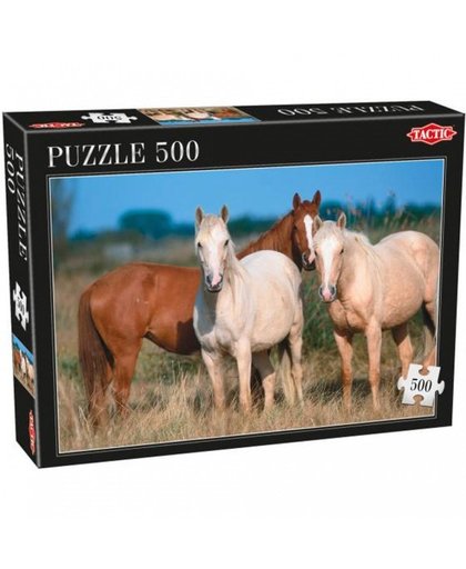 Tactic legpuzzel Three Horses 500 stukjes