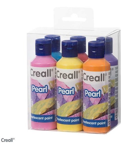 Creall Pearl parelmoerverf 6x80ml