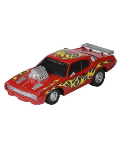 Eddy Toys sportwagen met geluid rood 30 x 13 x 10 cm