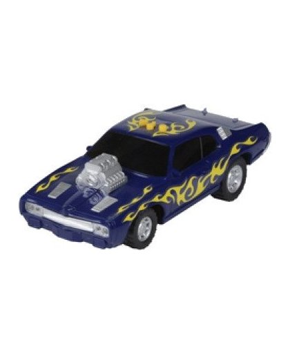 Eddy Toys sportwagen met geluid blauw 30 x 13 x 10 cm
