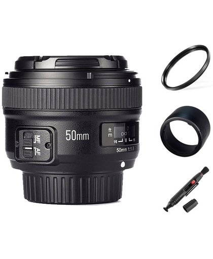 Yongnuo AF-S 50mm F1.8 autofocus lens Nikon DSLR camera