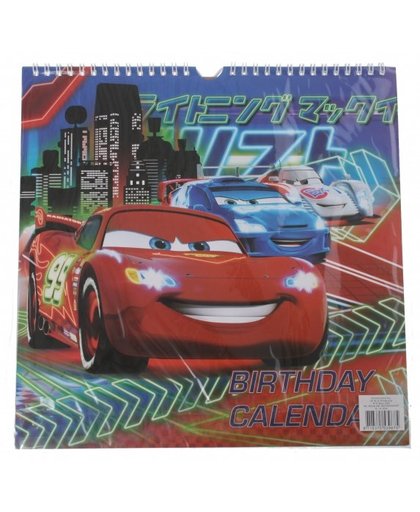 Disney Cars kalender 28 x 28 cm