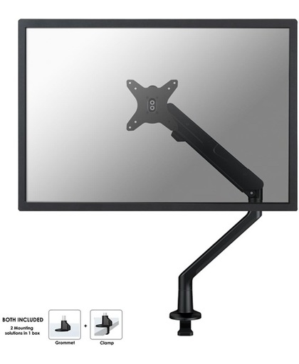 Newstar NM-D900BLACK flat panel bureau steun 76,2 cm (30") Zwart