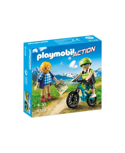 PLAYMOBIL Action: Wandelaar en mountainbiker (9129)