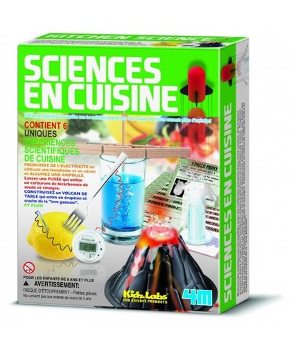 4M Kidzlabs: Kitchen Science Franstalige Versie