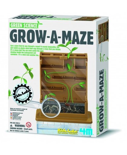 4M Kidzlabs Green Science: Groei Een Doolhof