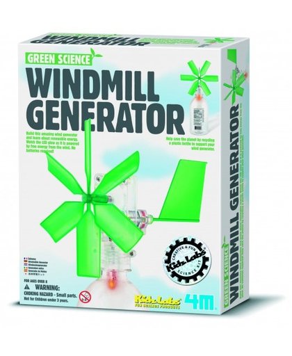 4M Kidzlabs Green Science: Windmolen Generator Frans