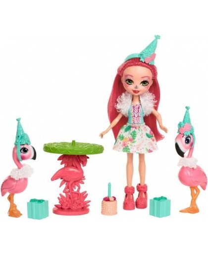 Mattel Enchantimals speelset Verjaardagsfeestje Flamingo