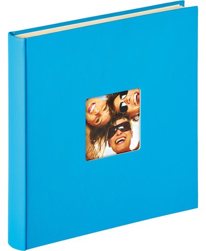 Walther Fun - Fotoalbum - Zelfklevend - 33 x 34 cm - 50 pagina's - Oceaan Blauw