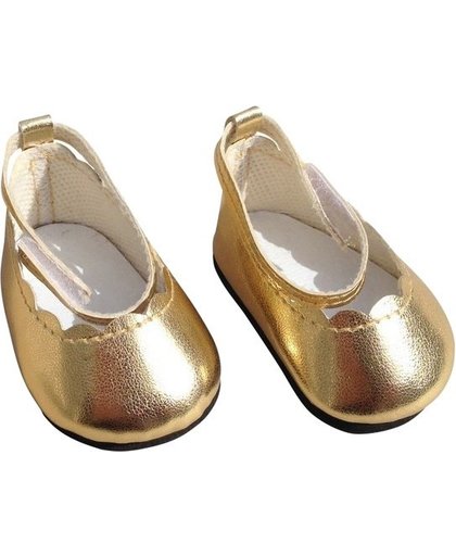 Mini Mommy schoentjes 35 45 cm goud