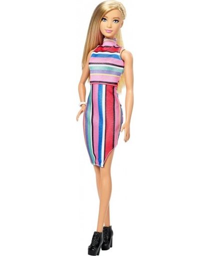 Barbie tienerpop Fashionistas Candy Stripes 28 cm